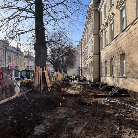 Przebudowa ul. Grunwaldzkiej w Rzeszowie [luty 2024] - fot 3